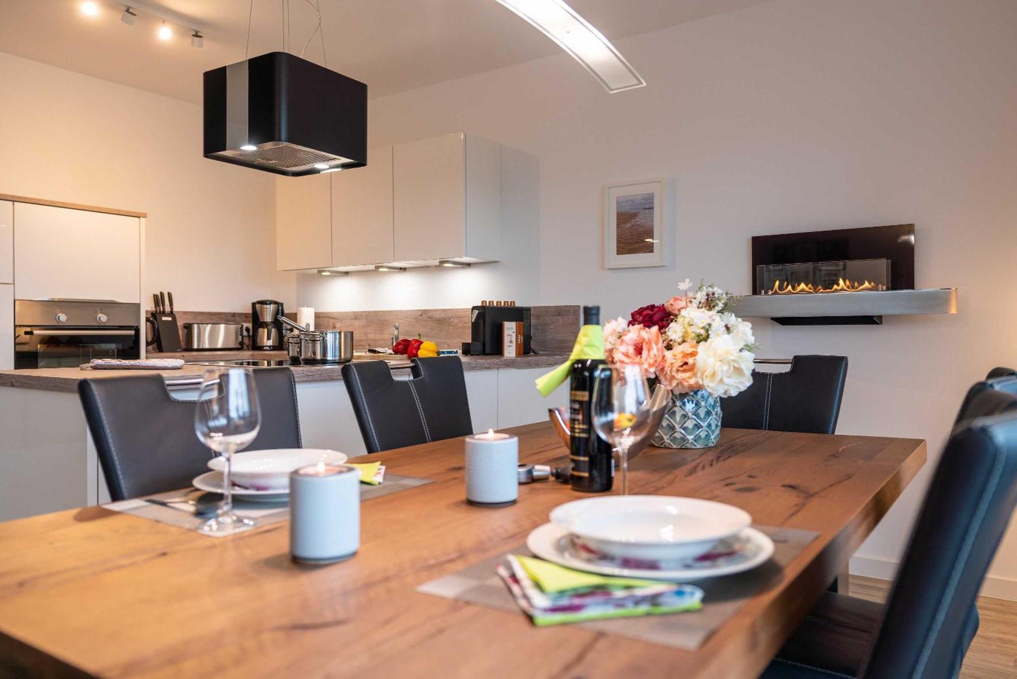Appartement "Diamant" Mit Penthouseflair - Oase Am Haff Garz  Zimmer foto