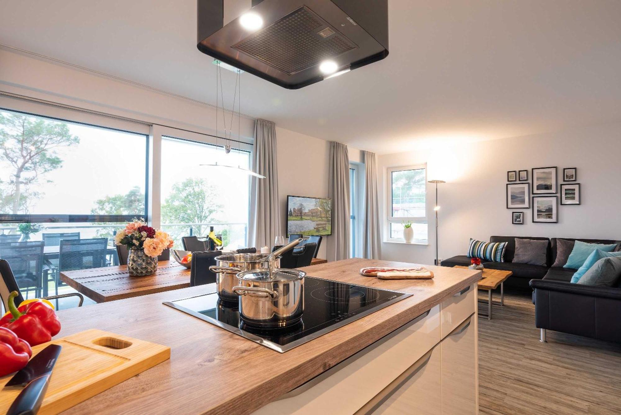 Appartement "Diamant" Mit Penthouseflair - Oase Am Haff Garz  Zimmer foto